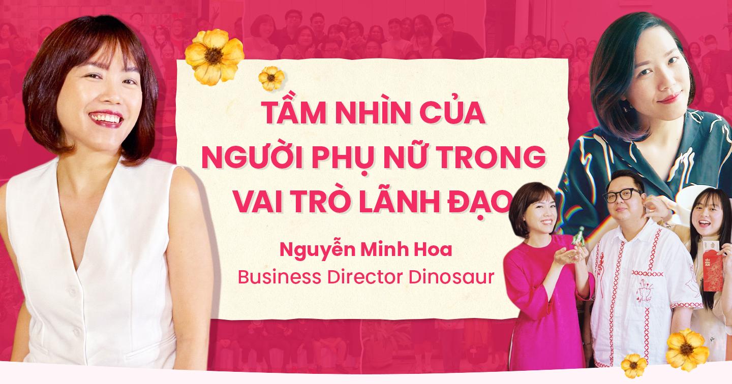 Hình ảnh của nữ lãnh đạo trong thời đại mới: “Quan trọng là mình cần có một cái đầu đủ lạnh để chấp nhận mọi điều dù tốt hay không, vẫn phải luôn uyển chuyển, linh hoạt và sáng tạo để xoay chuyển tình thế.”