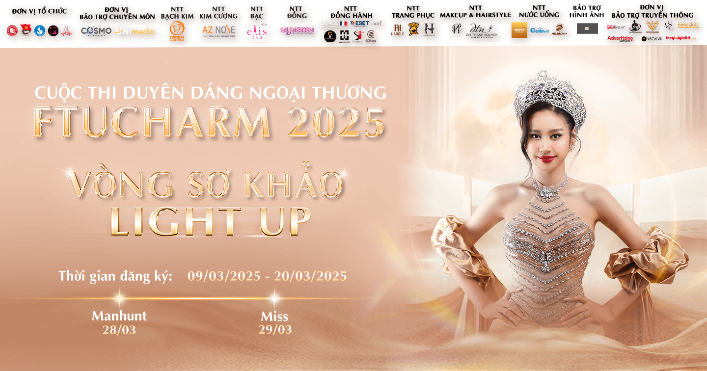 Cuộc thi Duyên dáng Ngoại thương - FTUCharm 2025: Đã đến lúc "Burn The Limit"