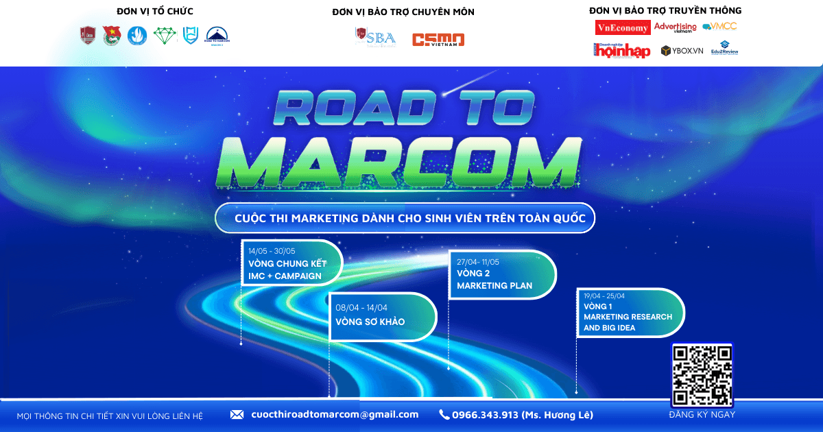 Bạn có dám chinh phục thử thách? Vinh quang thuộc về những con người dám chinh phục - Road to Marcom SS2 chính thức mở đơn!