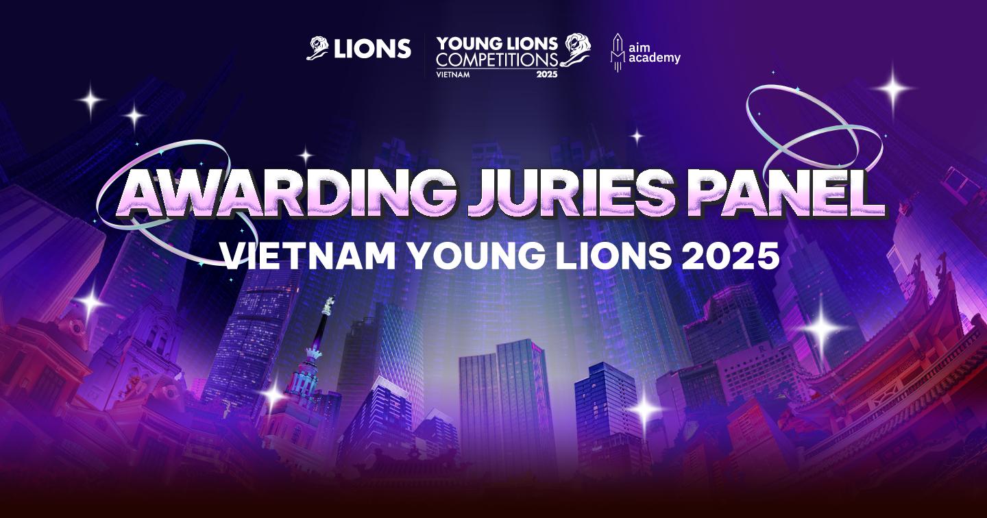 Lộ diện dàn giám khảo chung kết Vietnam Young Lions 2025 – Những người quyết định đại diện Việt Nam tại Young Lions 2025