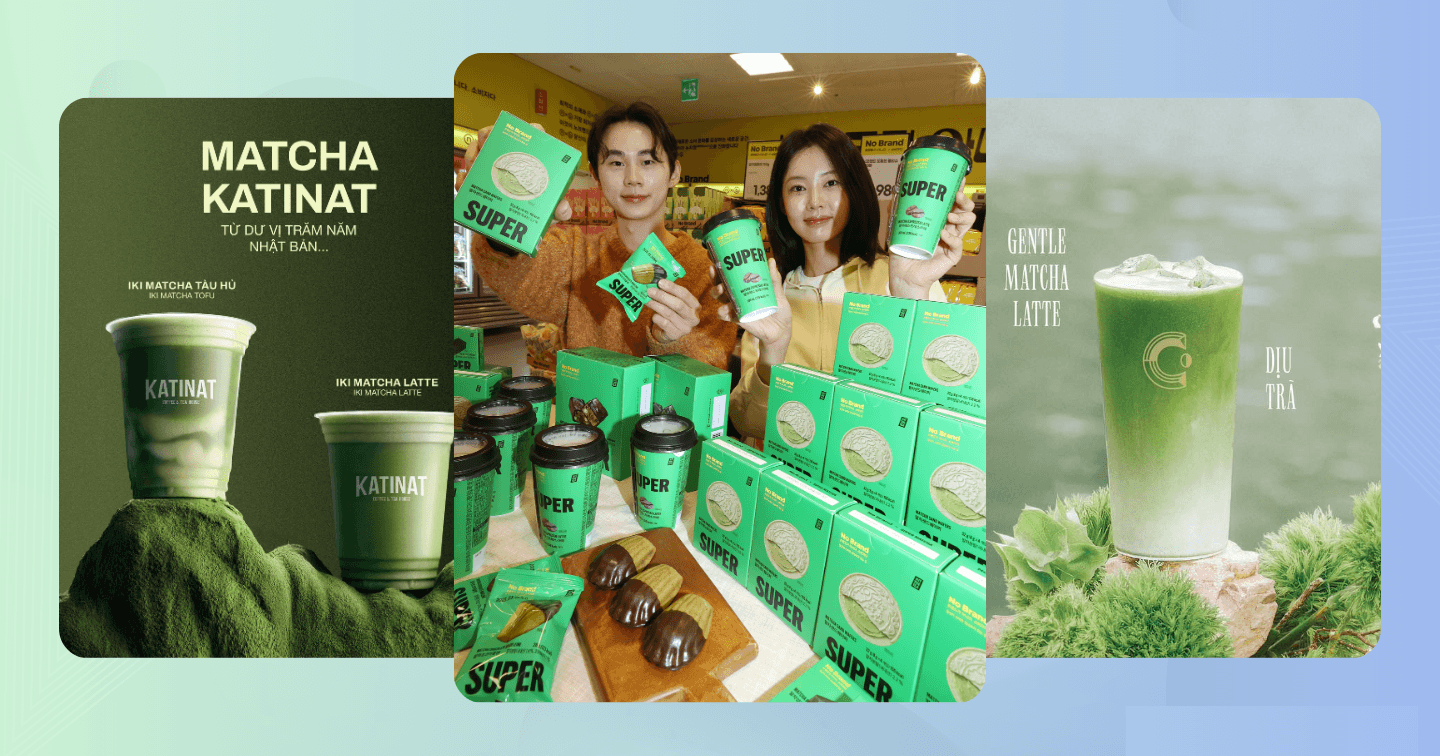 Trước nguy cơ cạn kiệt Matcha, nhiều thương hiệu F&B nhanh chóng biến sự khan hiếm trở thành chiến lược tái định vị sản phẩm 