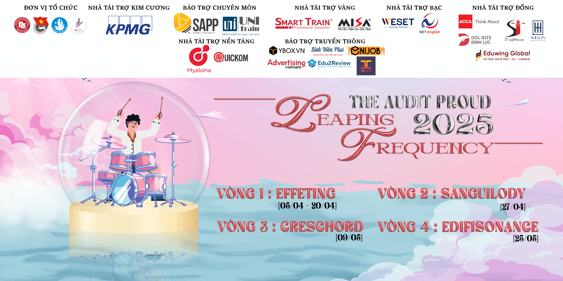 Chính thức phát động Cuộc thi Tìm kiếm tài năng Kế toán - Kiểm toán “THE AUDIT PROUD 2025 - LEAPING FREQUENCY” 🎉