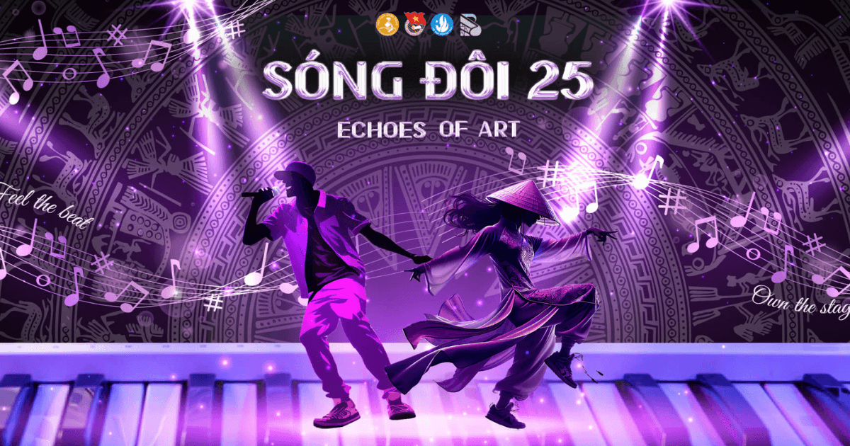 Chính thức mở đơn đăng ký cuộc thi Sóng Đôi 25: Echoes of Art