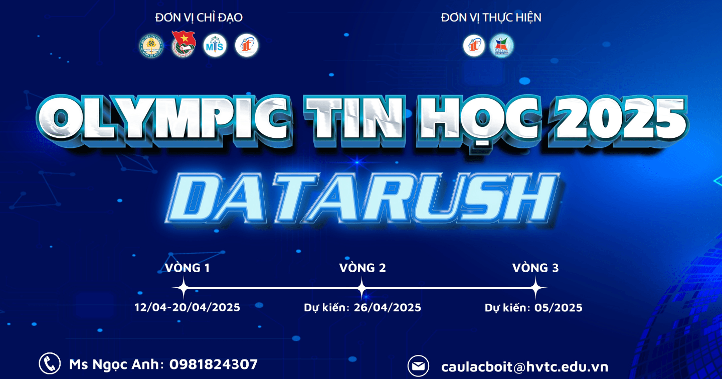 Olympic Tin Học 2025: DataRush