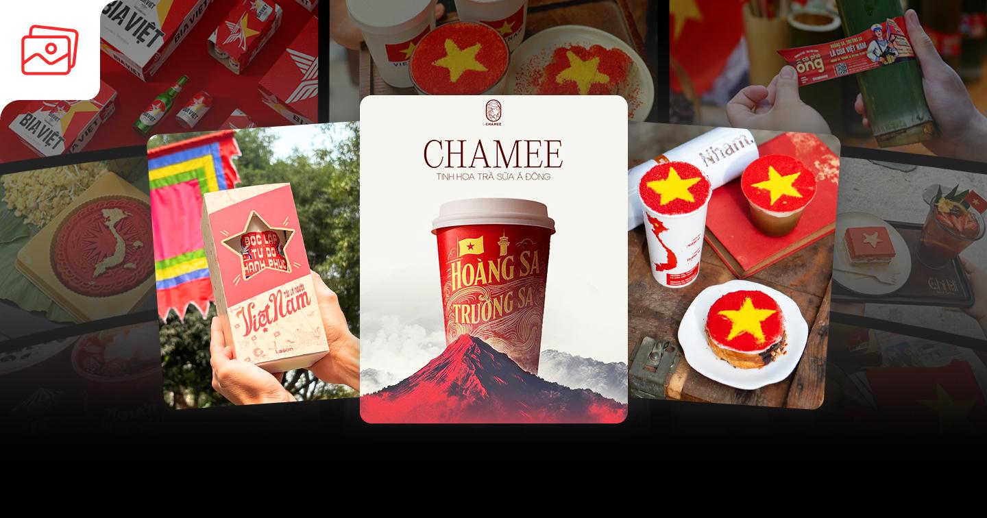 Kỷ niệm 50 năm Ngày Giải phóng miền Nam – Thống nhất đất nước 30/4, nhiều thương hiệu đồng loạt trình làng bao bì mang hình ảnh “cờ đỏ sao vàng”, gói trọn tinh thần dân tộc trong từng thiết kế