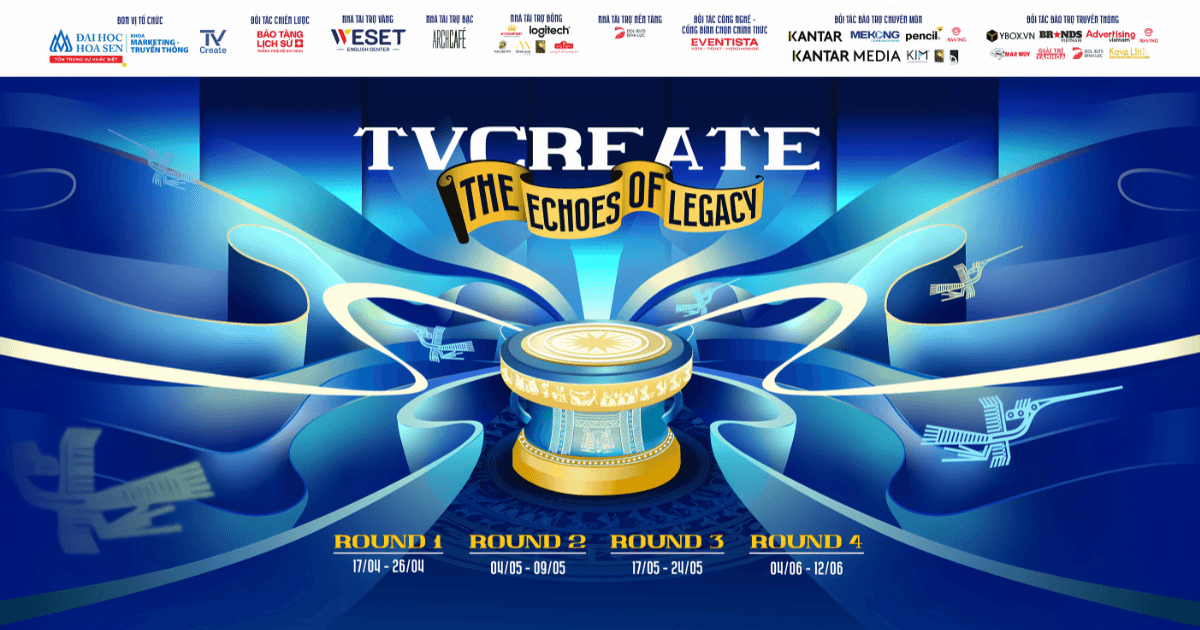 Chính thức phát động cuộc thi TVCreate 2025 - Cuộc thi Marketing & Sáng tạo TVC