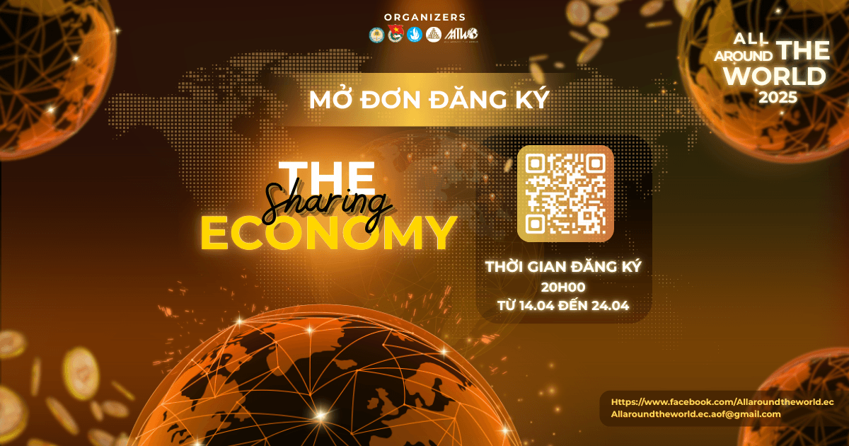 Chính thức mở đơn đăng ký tham gia cuộc thi All Around The World 2025: The Sharing Economy - Share the load, lighten the road