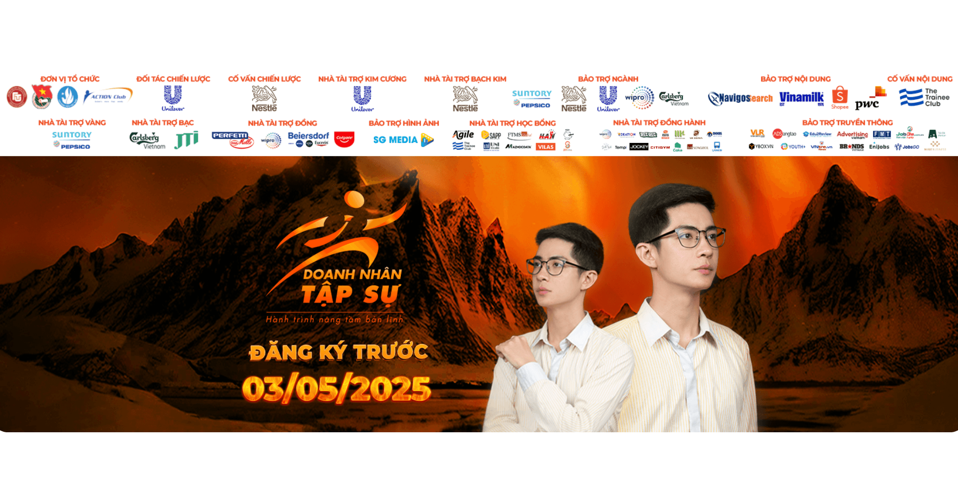 [DNTS 2025] Chính thức Phát động Cuộc thi Doanh Nhân Tập Sự 2025 – In dấu thành tựu cùng Thập niên bản lĩnh