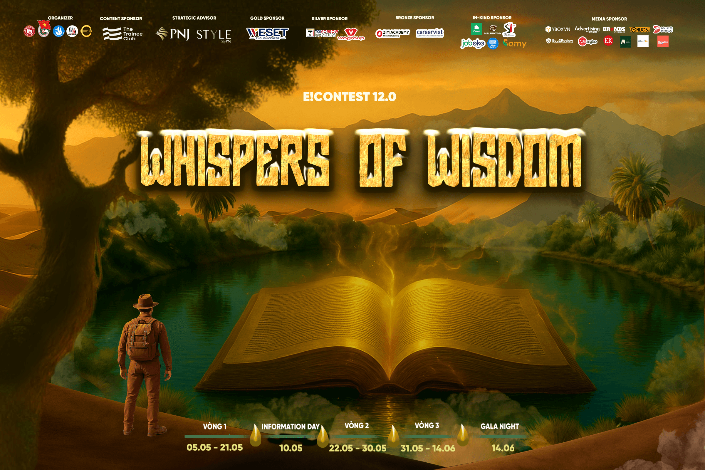 Chính thức phát động Cuộc thi E!CONTEST 12.0: WHISPERS OF WISDOM