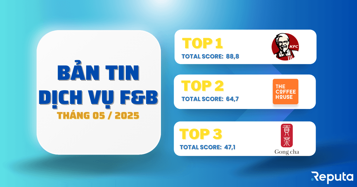 Bản tin Ngành dịch vụ F&B tháng 05/2025