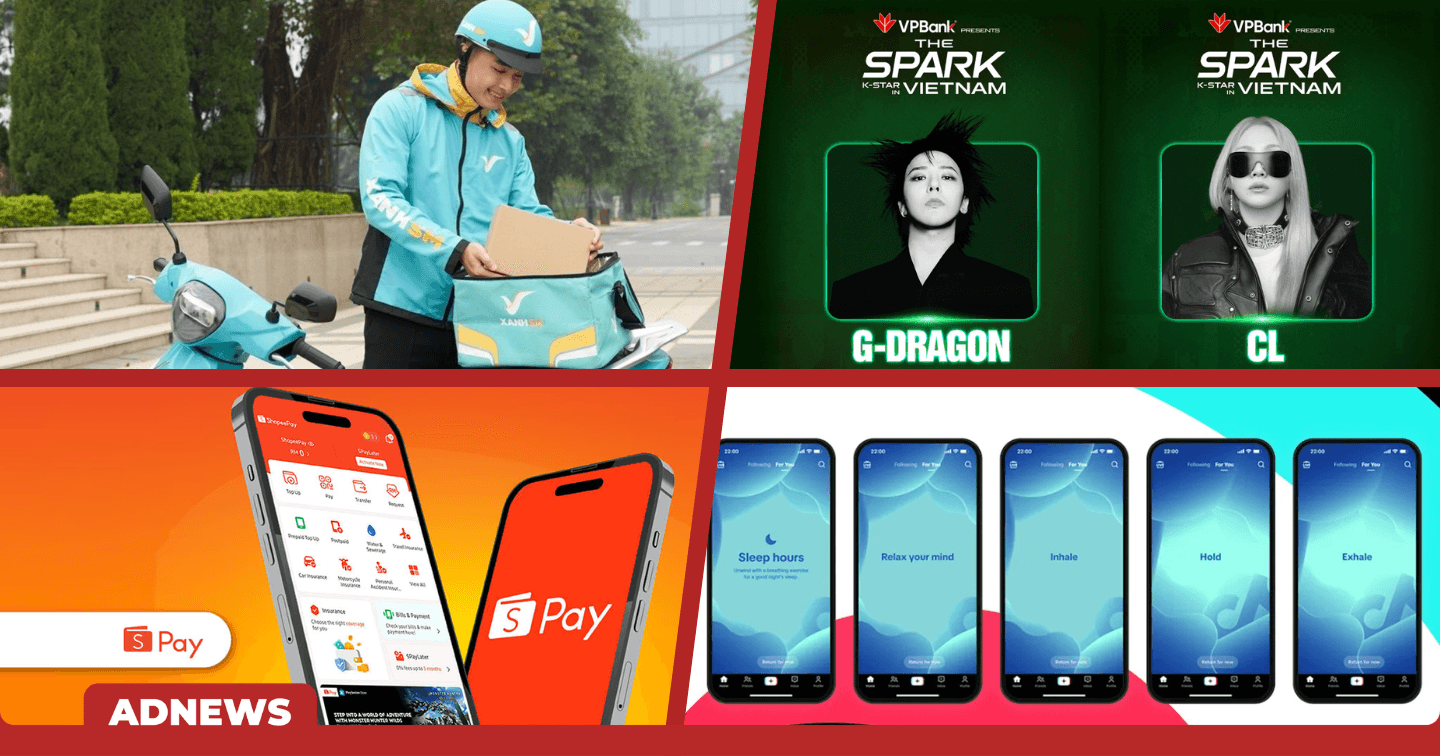 Điểm tin tuần:Xanh SM ra mắt nền tảng giao đồ ăn “Xanh SM Ngon”; G-Dragon và CL sẽ cùng góp mặt tại đại nhạc hội VPBank K-Star Spark in Vietnam 2025