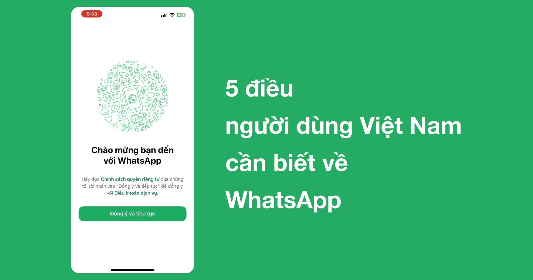 5 điều người dùng Việt Nam cần biết về WhatsApp