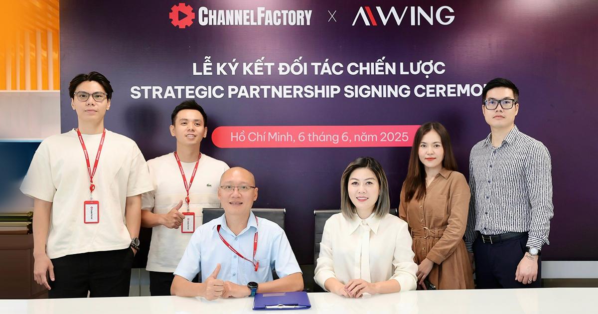 AWING hợp tác Channel Factory: Giải pháp mới cho công nghệ phát mẫu thử (Sampling)