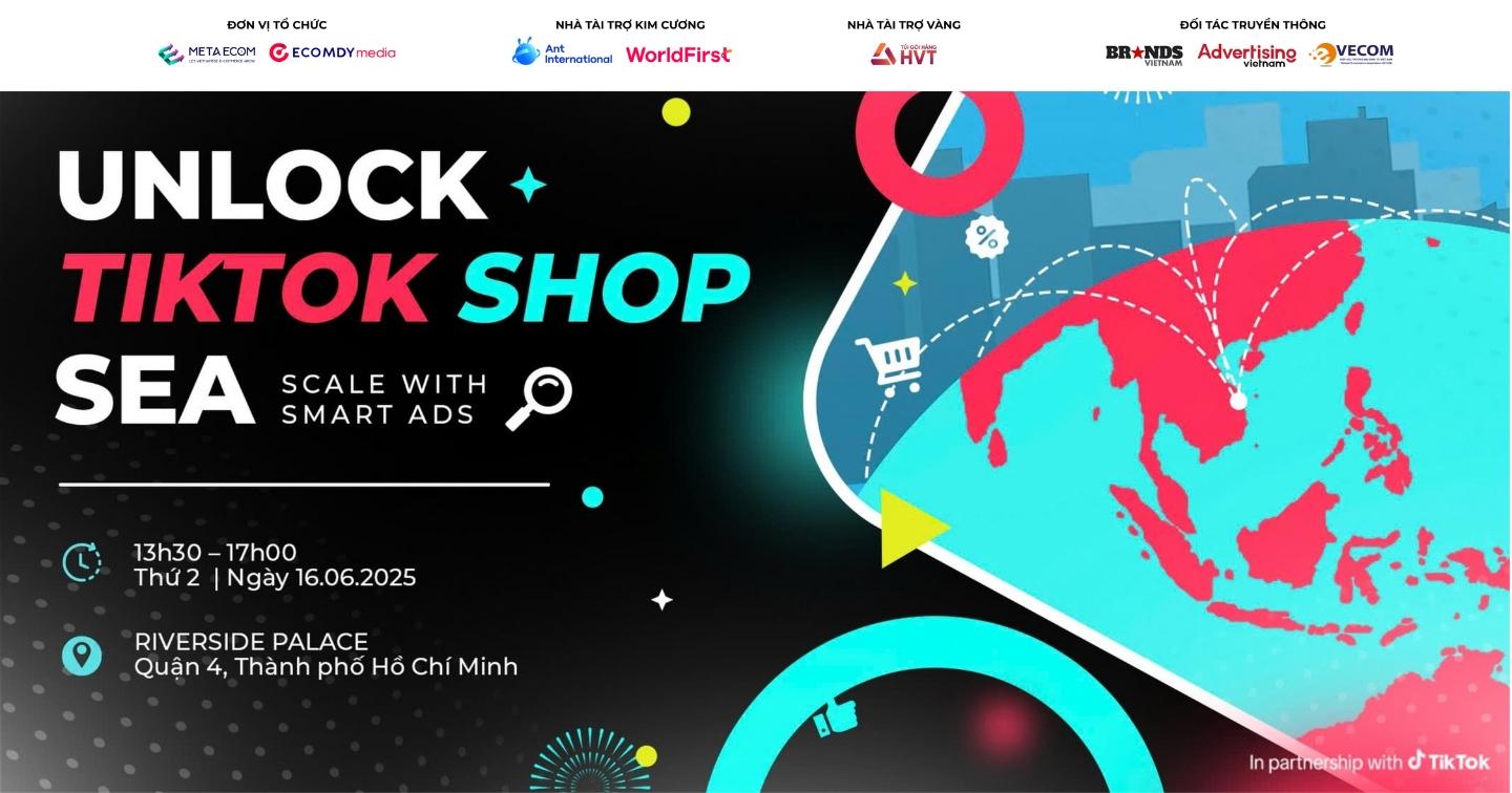 Sự kiện Unlock TikTok Shop SEA 2025