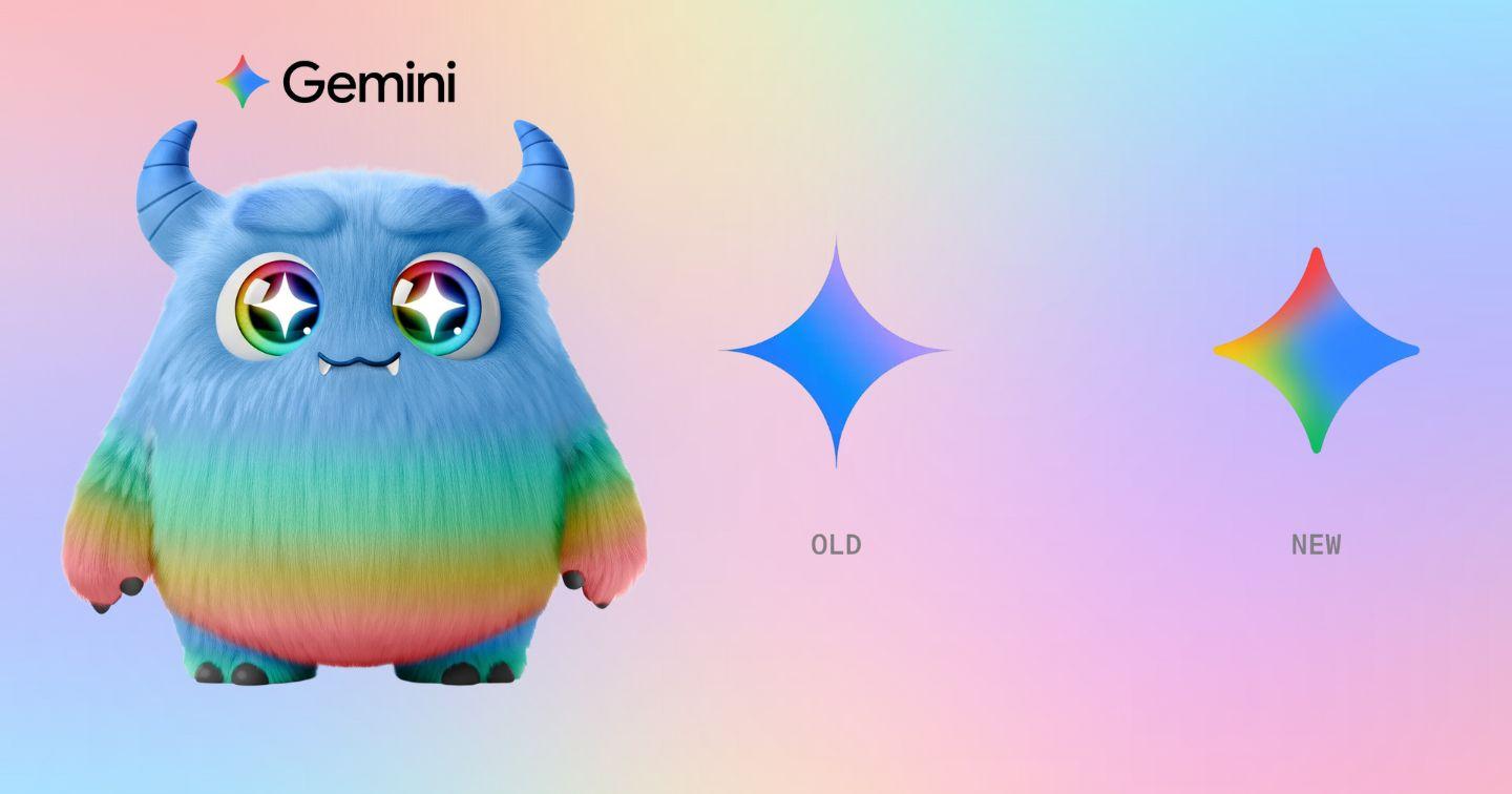 Gemini AI “lột xác” với logo mới để trông “Google” hơn kèm mascot anime dễ thương