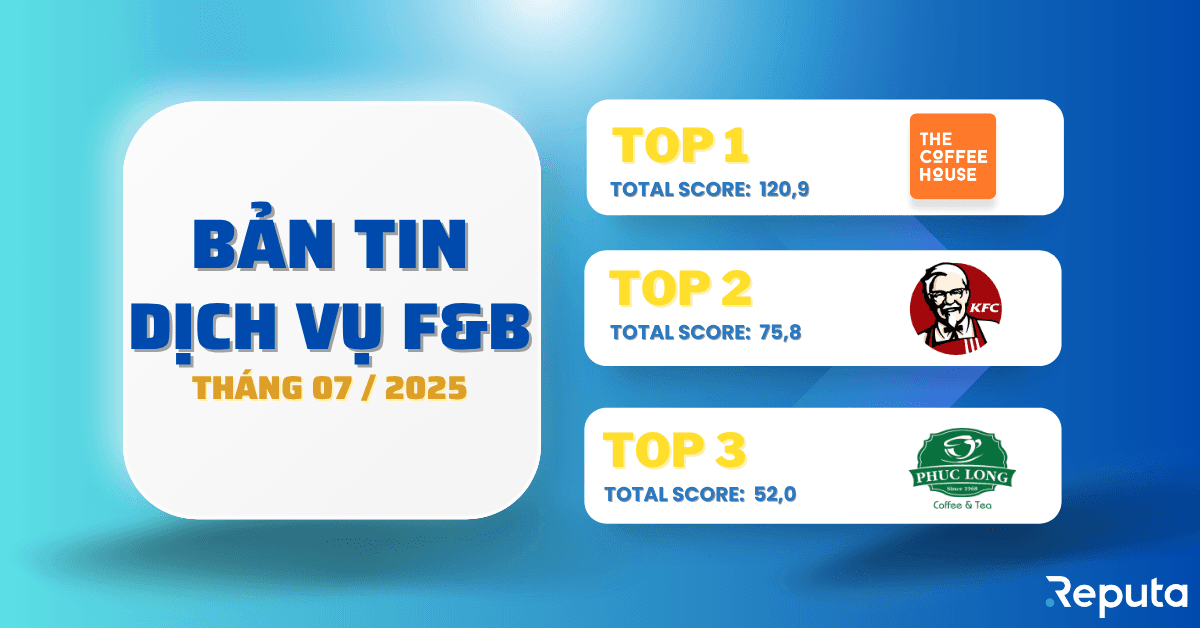 Bản tin Ngành dịch vụ F&B tháng 07/2025