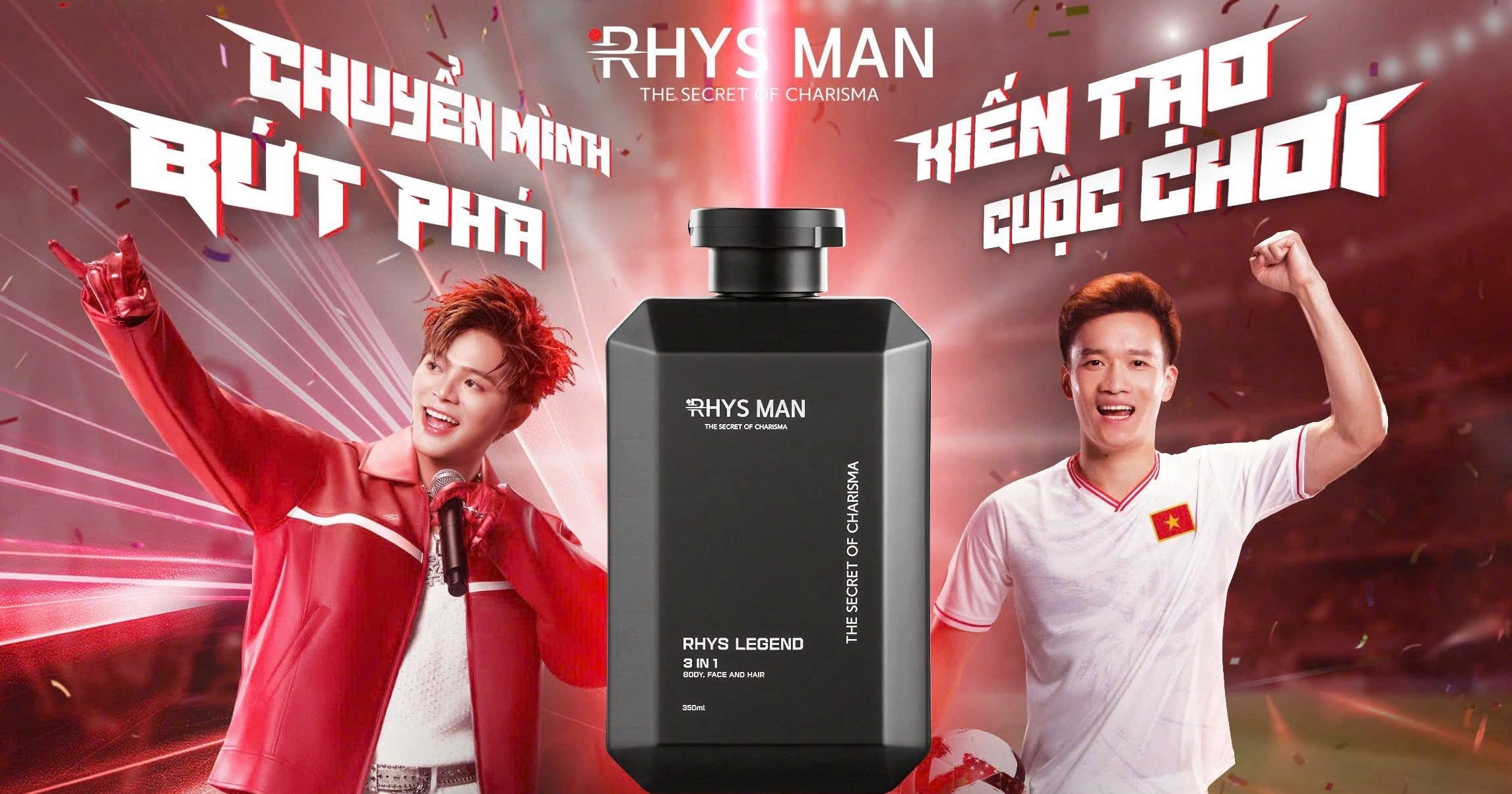 Rhys Man: Chiến dịch công bố định vị thương hiệu cùng RHYDER & Hoàng Đức