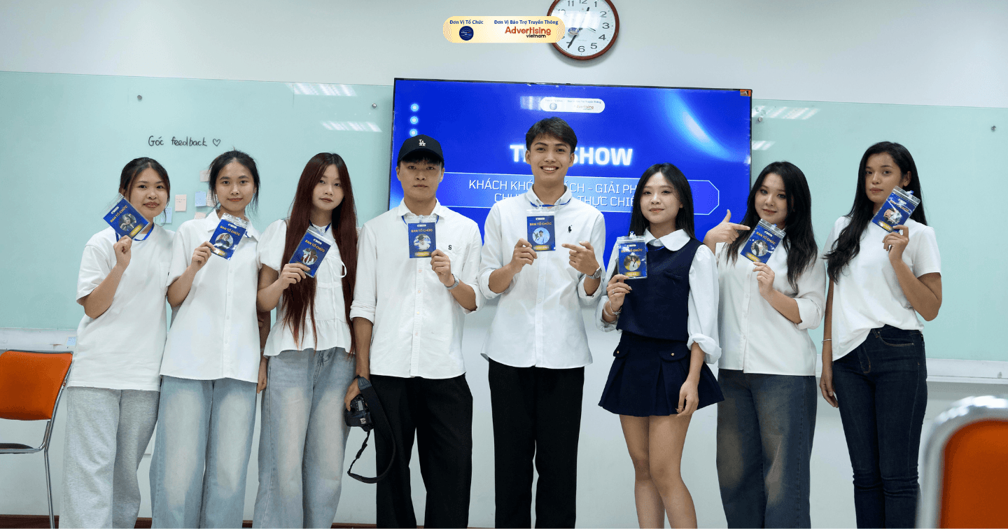 Hành trình biến áp lực thành bài học nghề: “Khách Khó Có Cách” truyền cảm hứng cho sinh viên truyền thông và marketing. 