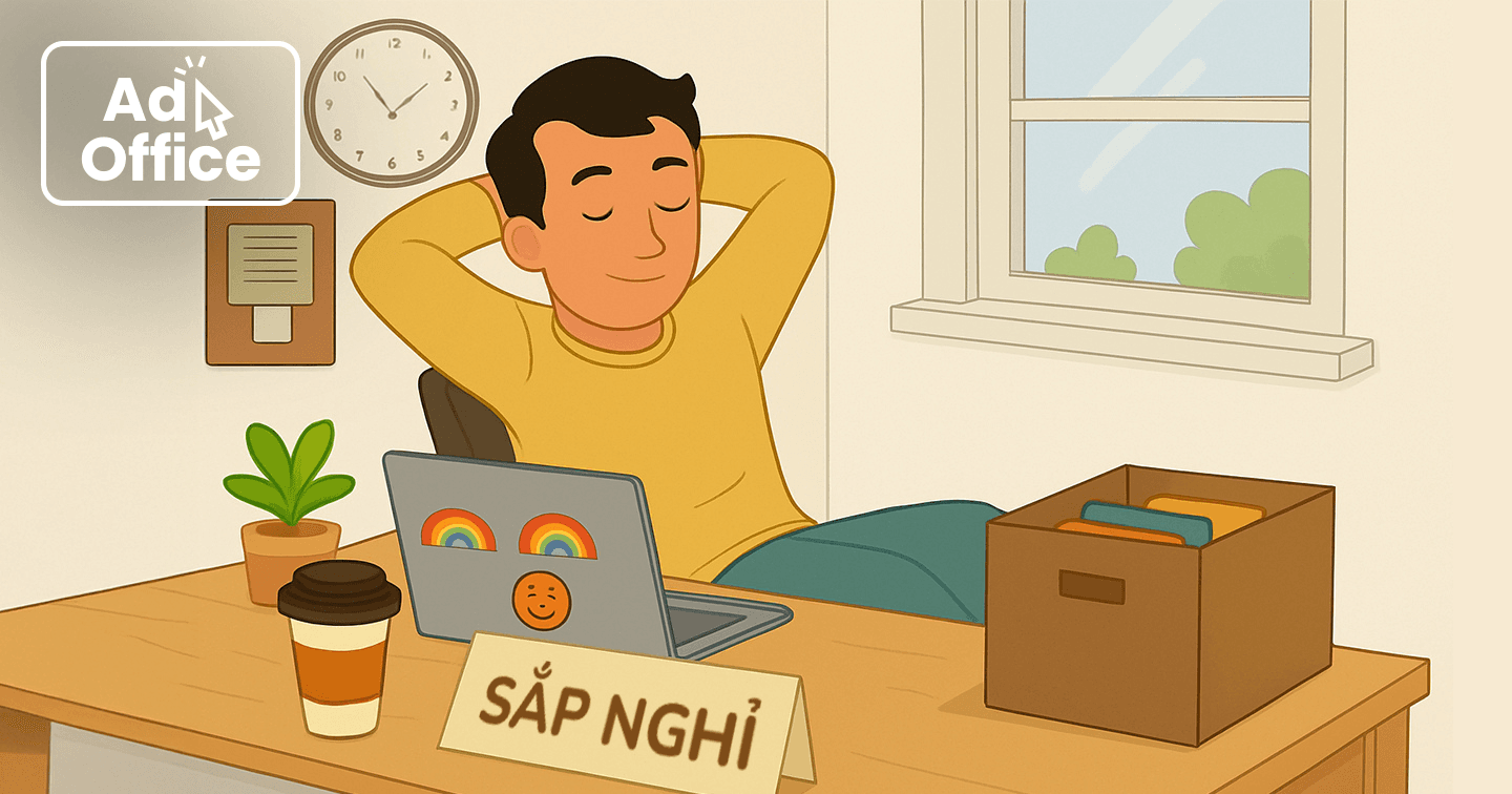 Chân dung nhân sự sắp nghỉ việc: Dáng vẻ thư giãn khó lòng bắt chước