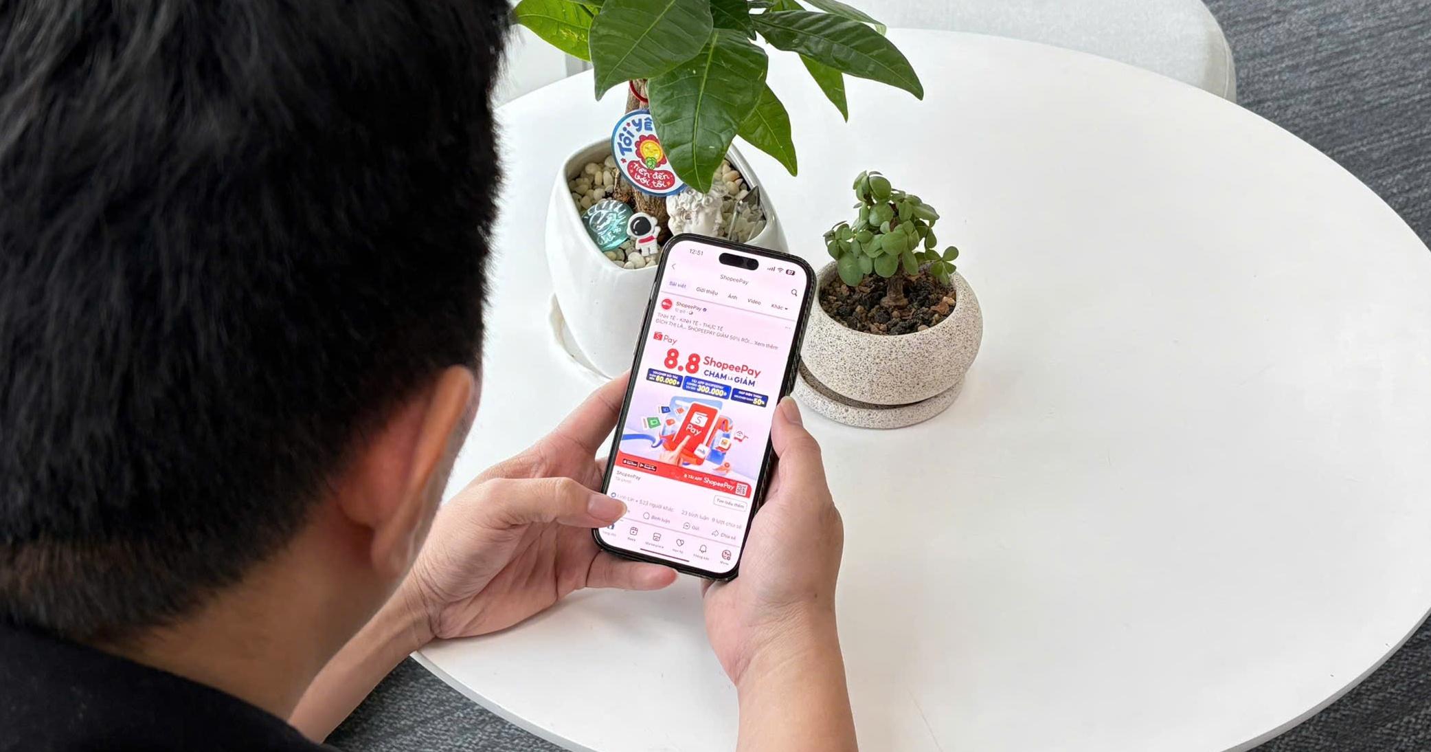 ShopeePay khuấy động mùa ưu đãi 8.8 với loạt giảm giá đến 50%