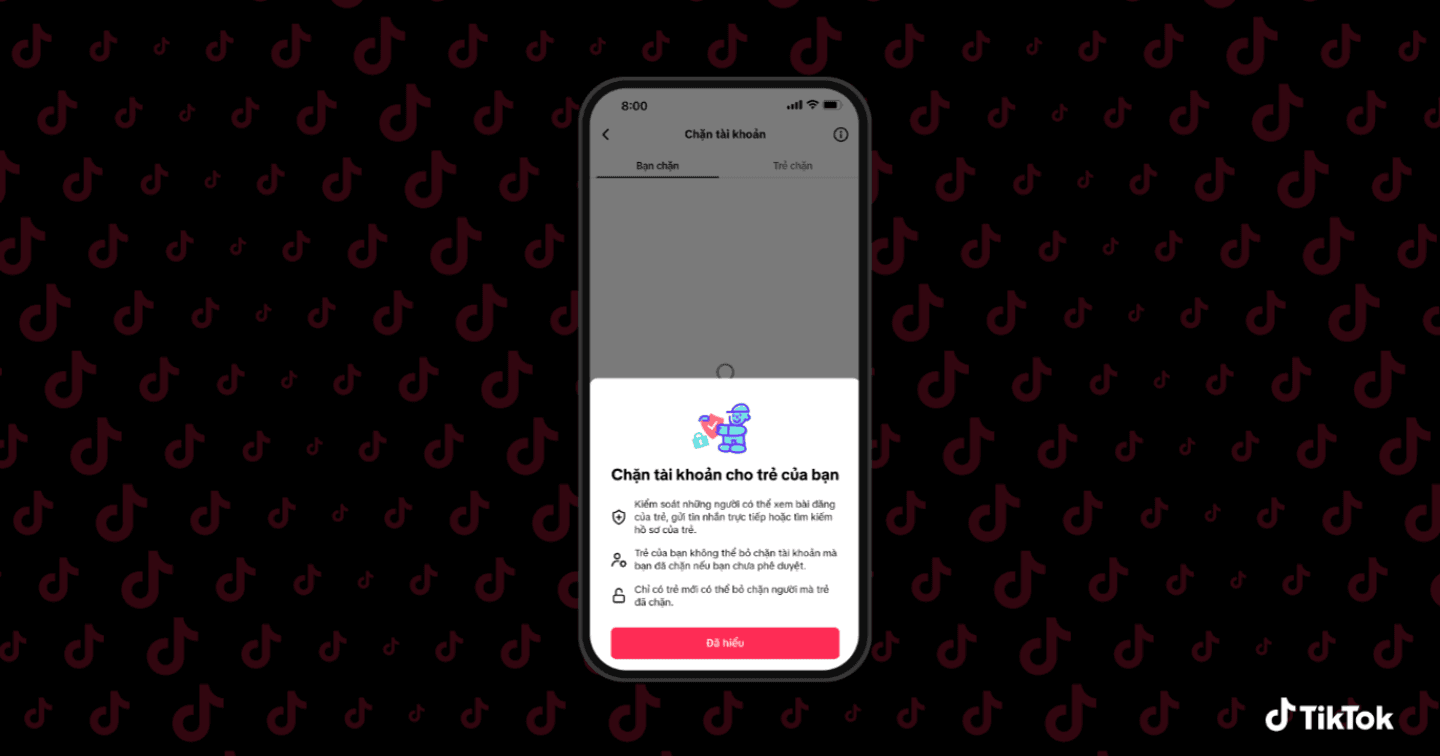 TikTok cập nhật tính năng hỗ trợ phụ huynh đồng hành cùng con trong hành trình số