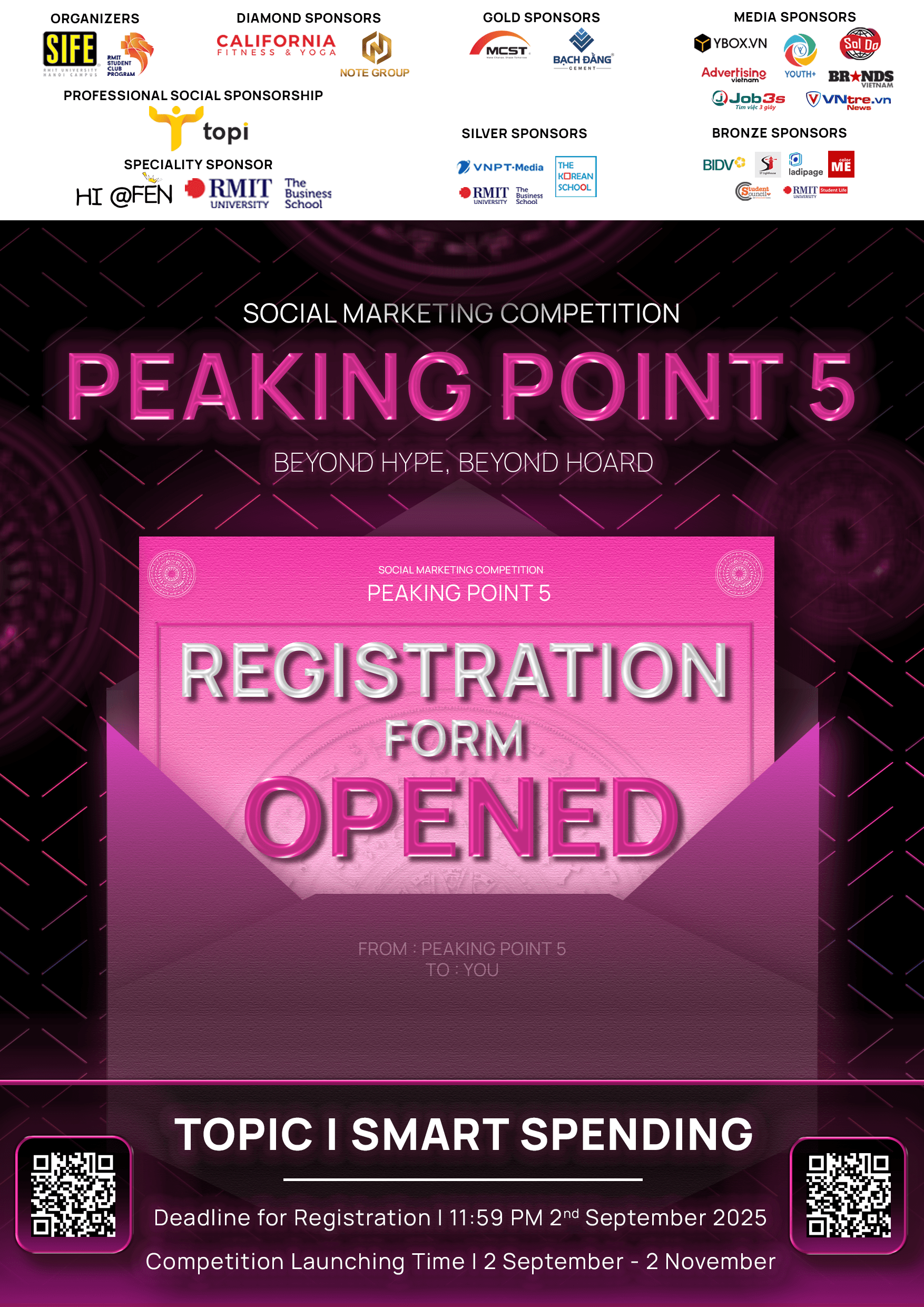 Peaking Point 2025 trở lại: Khi Social Marketing kiến tạo giá trị bền vững