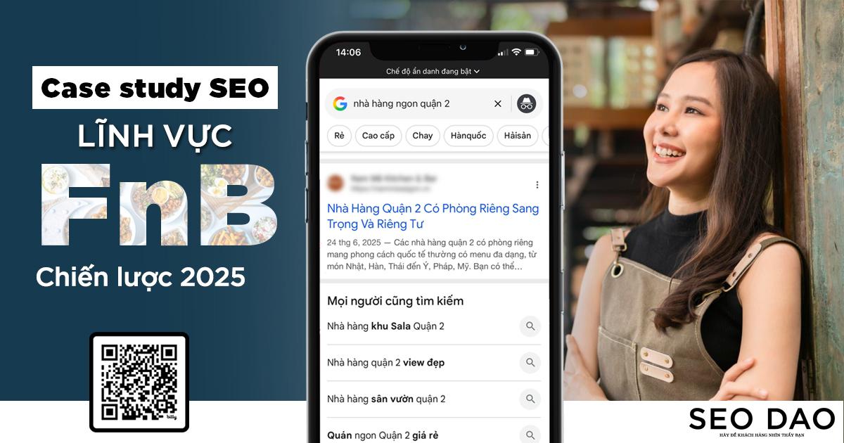 [Case Study] Chiến Lược SEO FnB cho nhà hàng, quán ăn, cafe