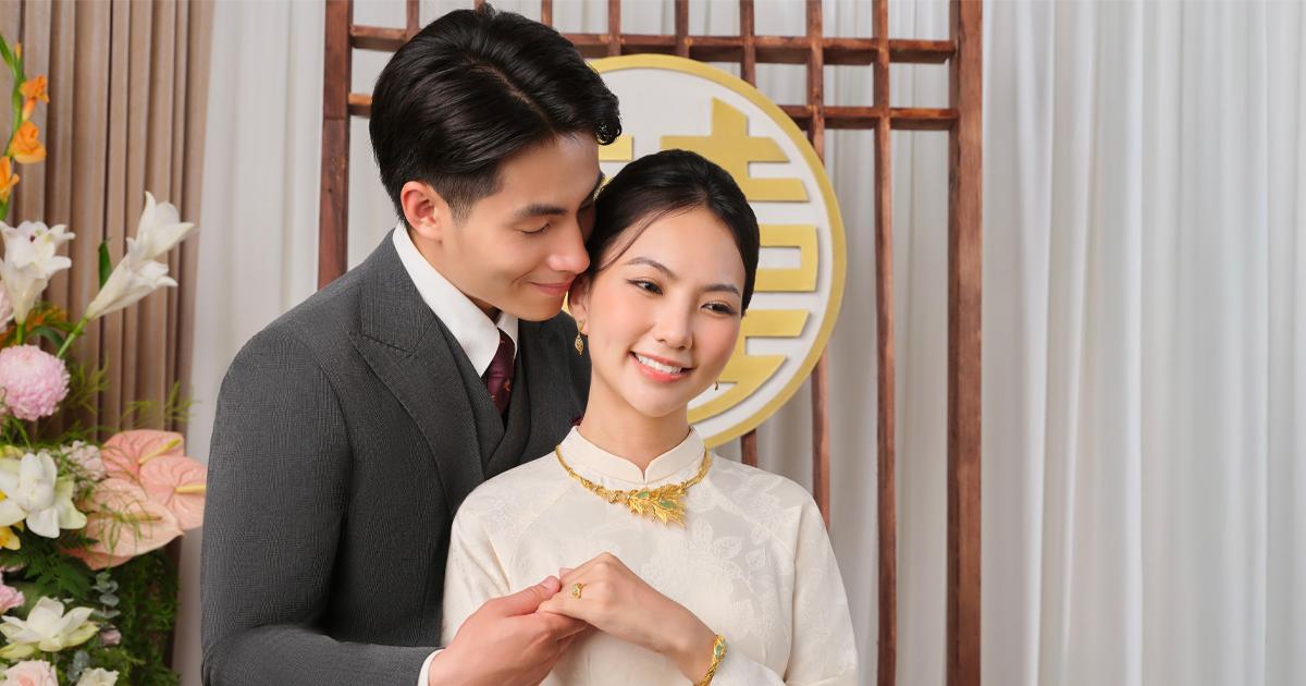 PNJ ra mắt Bộ sưu tập Trang sức cưới Lá Ngọc Cành Vàng  - Để thương yêu. Để nâng niu