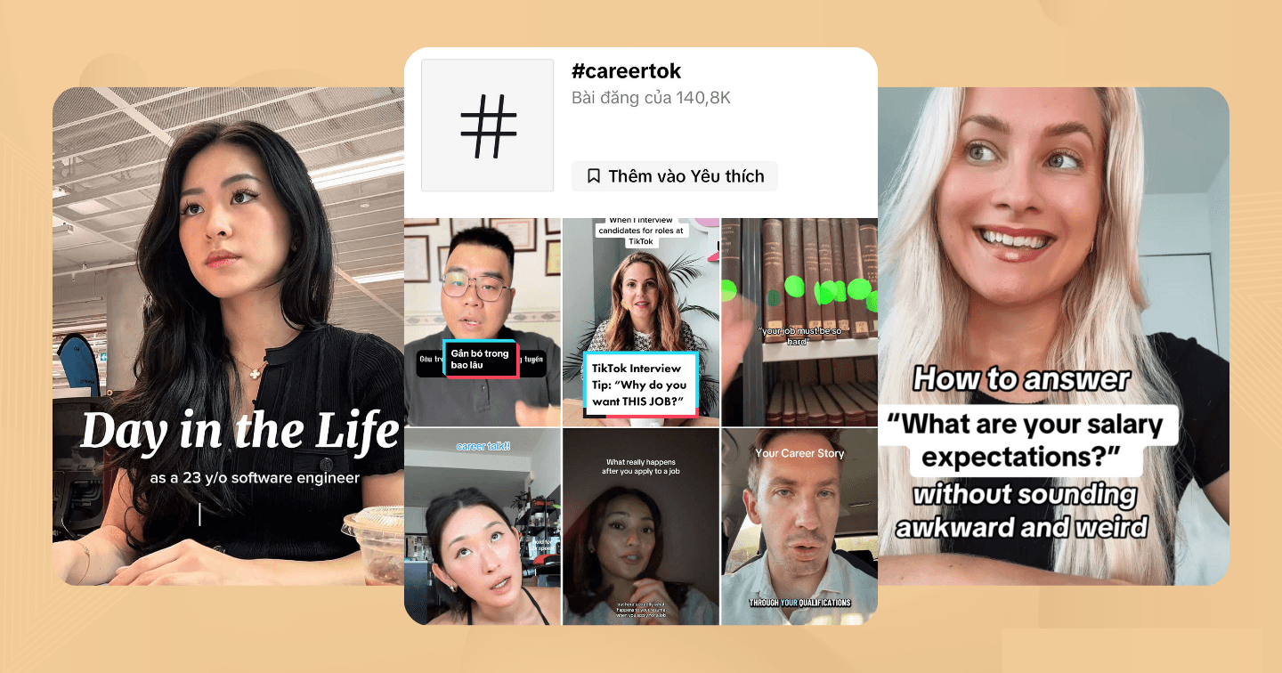 92% Gen Z đặt niềm tin vào TikTok để định hướng nghề nghiệp: Xu hướng #CareerTok mở ra cách kết nối mới giữa người trẻ và nhà tuyển dụng