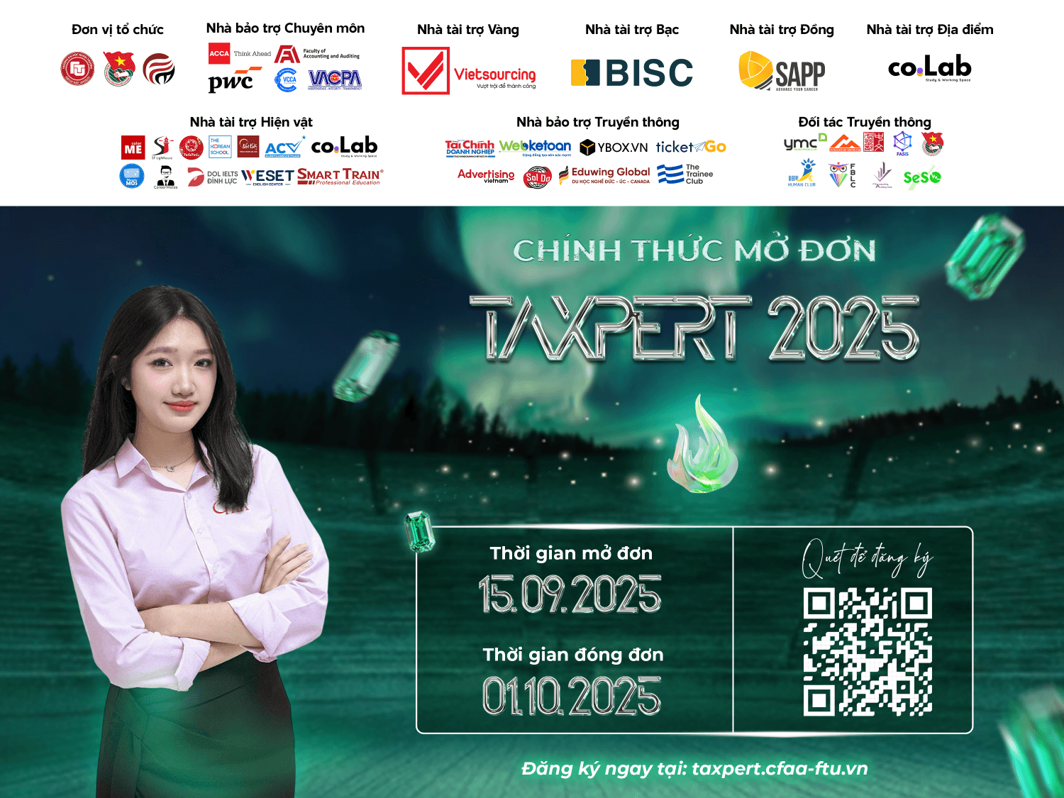 [TaXpert 2025 - Rise to olympus] Chính thức mở đơn vòng 1