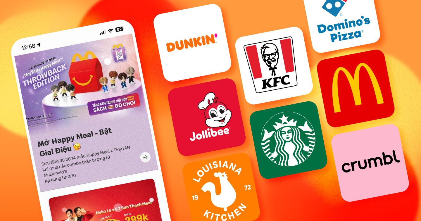 Ứng dụng fast-food: Từ công cụ gọi món đến "cuộc chơi" dữ liệu khách hàng trị giá hàng tỷ đô