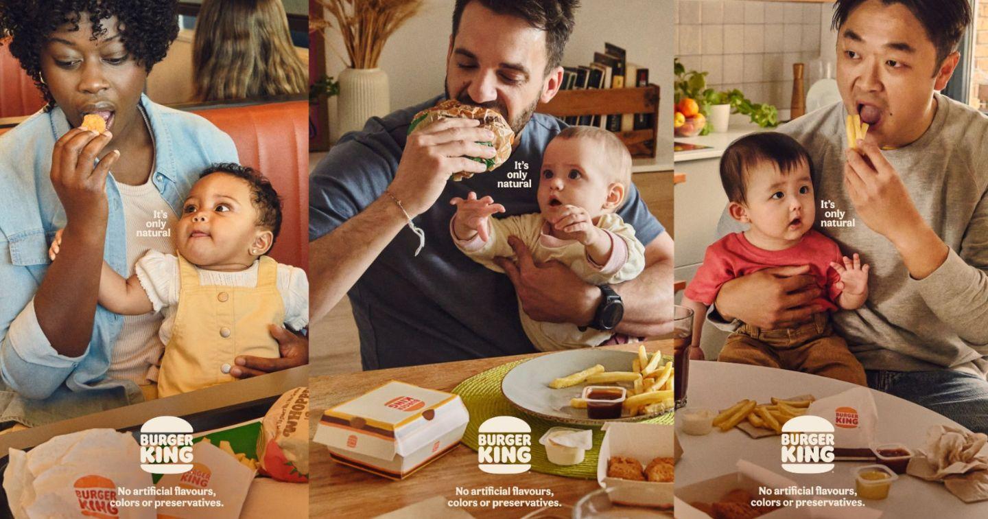 Ánh mắt thèm ăn của trẻ nhỏ trở thành minh chứng cho sức hút của những chiếc bánh Whoopper trong chiến dịch quảng bá mới nhất từ Burger King