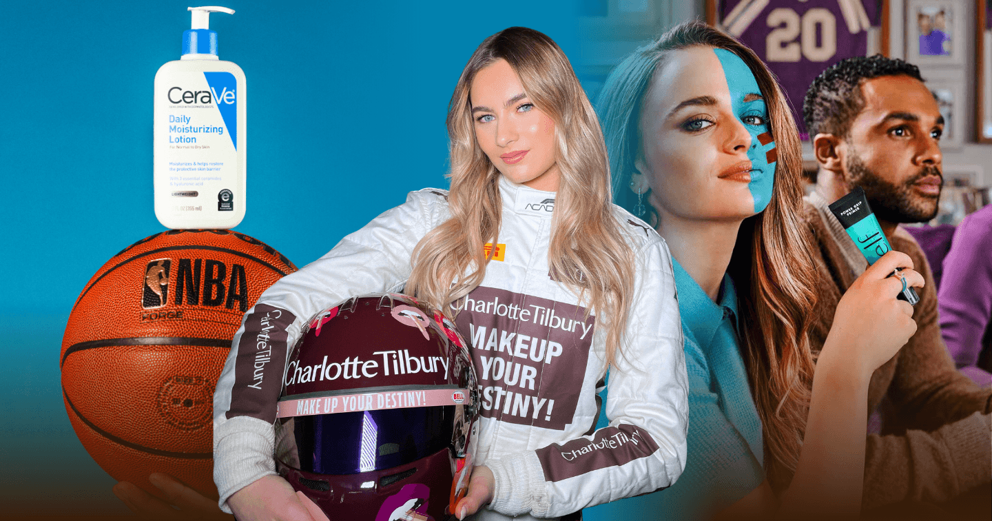 Charlotte Tilbury tài trợ cho Giải đua xe F1; CeraVe là đối tác chính về chăm sóc da và tóc của giải bóng rổ NBA: Sự kiện thể thao trở thành "sân khấu" mới cho các thương hiệu mỹ phẩm quảng bá hình ảnh 