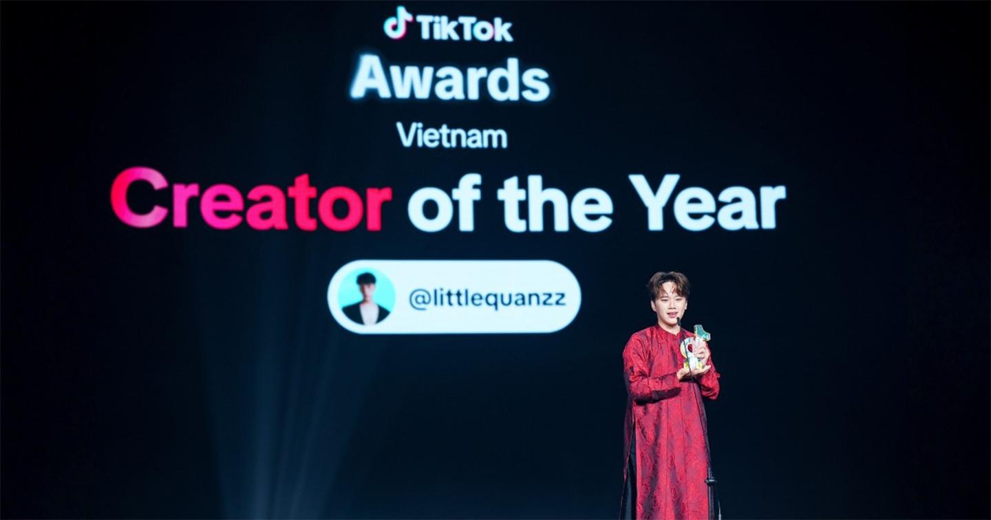 Con Cò Đây được vinh danh “Nhà sáng tạo nội dung của năm” tại TikTok Awards Việt Nam 2025