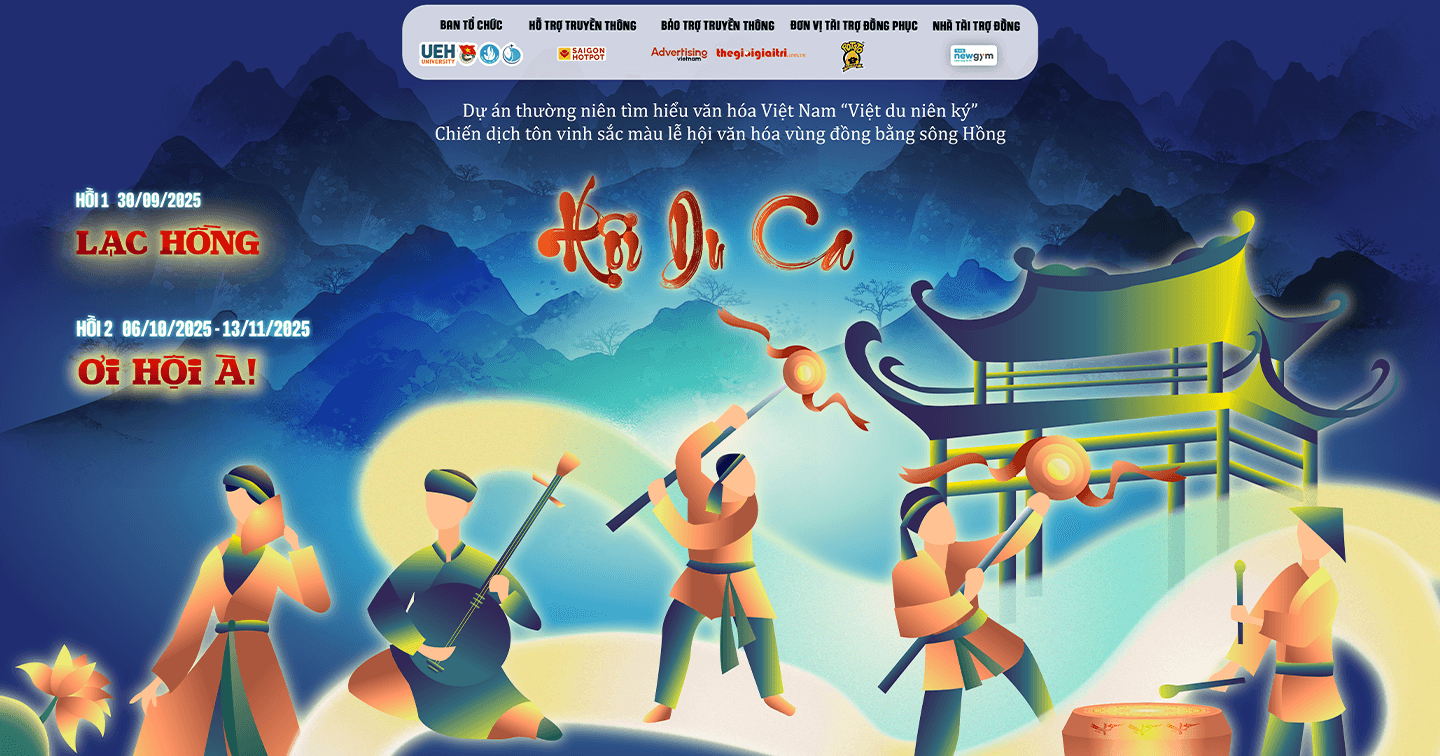 Phát động Đêm Trẩy Hội - Chiến dịch tôn vinh sắc màu lễ hội văn hóa vùng Đồng bằng Sông Hồng "Hội Du Ca"
