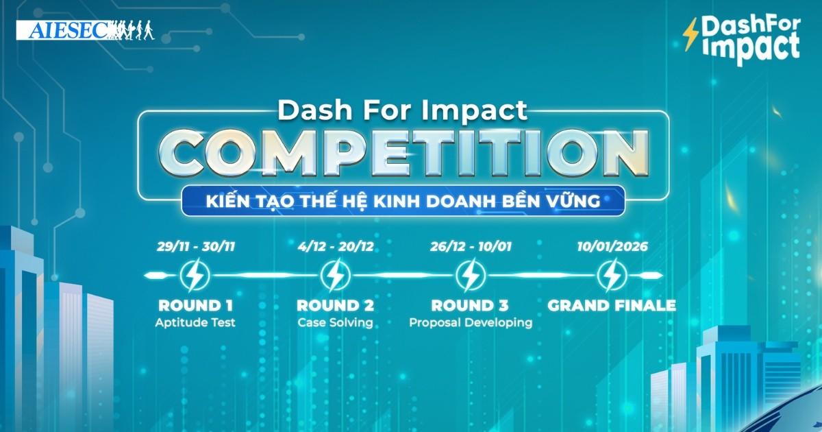 Cuộc thi Sáng kiến Kinh doanh Bền vững 2025 chính thức mở đơn: Sân chơi kinh doanh dành cho học sinh THPT trên toàn quốc