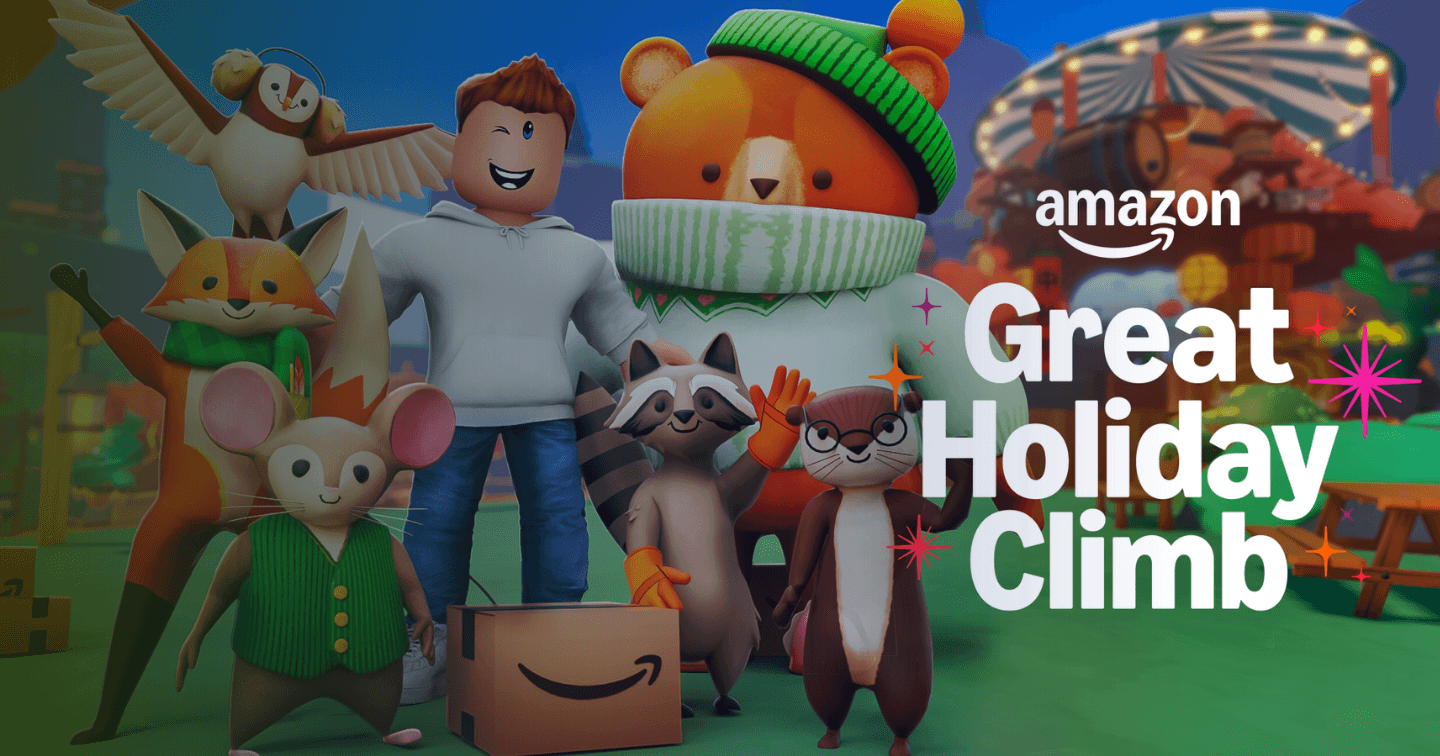 Amazon mở “cửa hàng thật” trong Roblox: Thương mại trong game trở thành kênh bán hàng mùa lễ hội