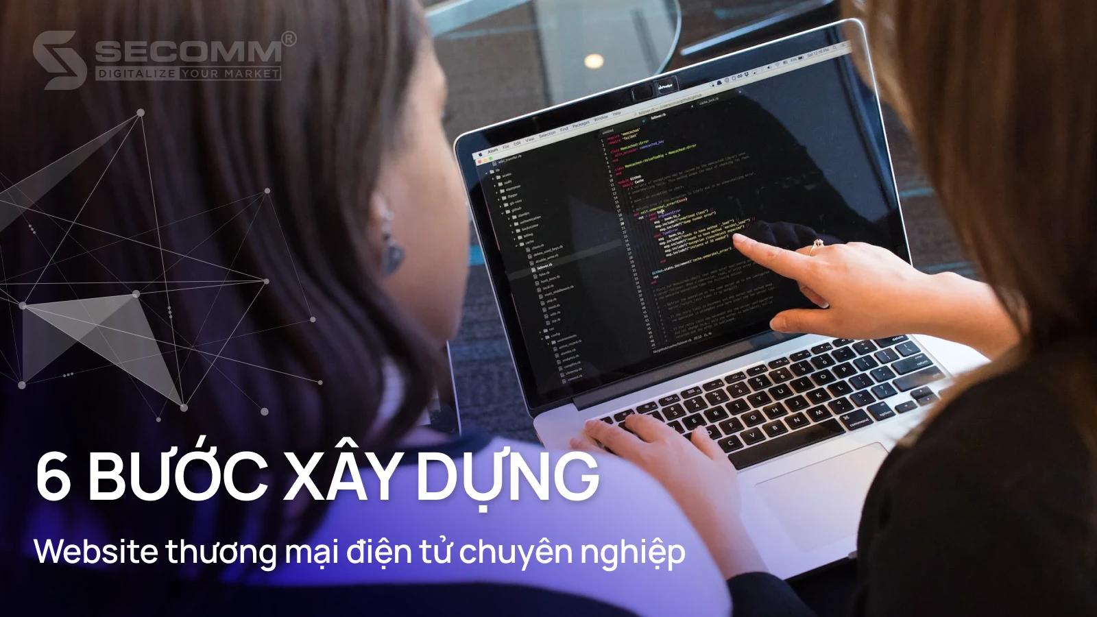 6 bước xây dựng website thương mại điện tử chuyên nghiệp