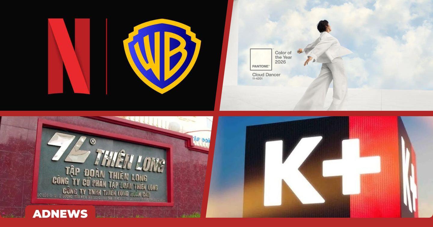 Điểm tin tuần: Netflix mua lại Warner Bros. và HBO với giá 82,7 tỷ USD; “Vua bút bi” Thiên Long trước bước ngoặt lớn có thể về tay người Nhật
