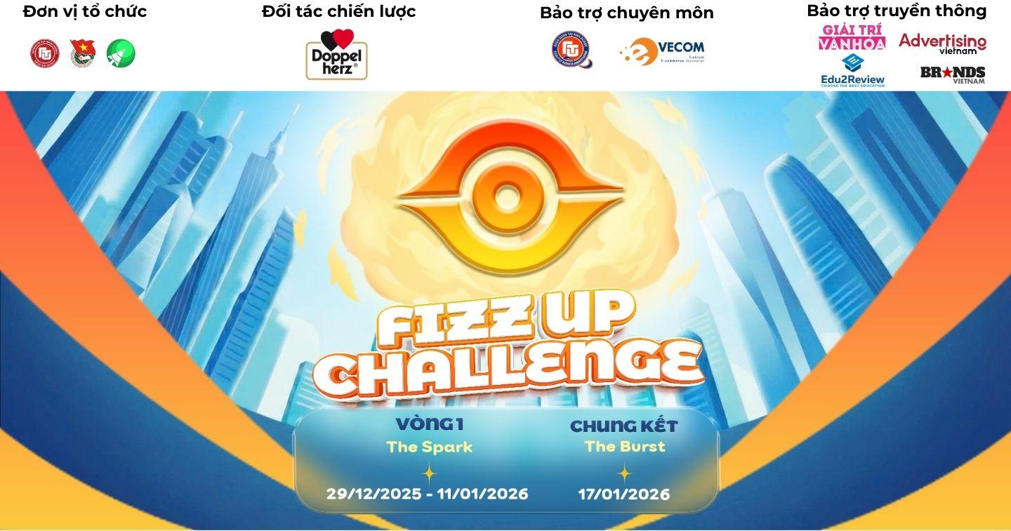 Chính thức mở đơn đăng kí tham gia Fizz Up Challenge