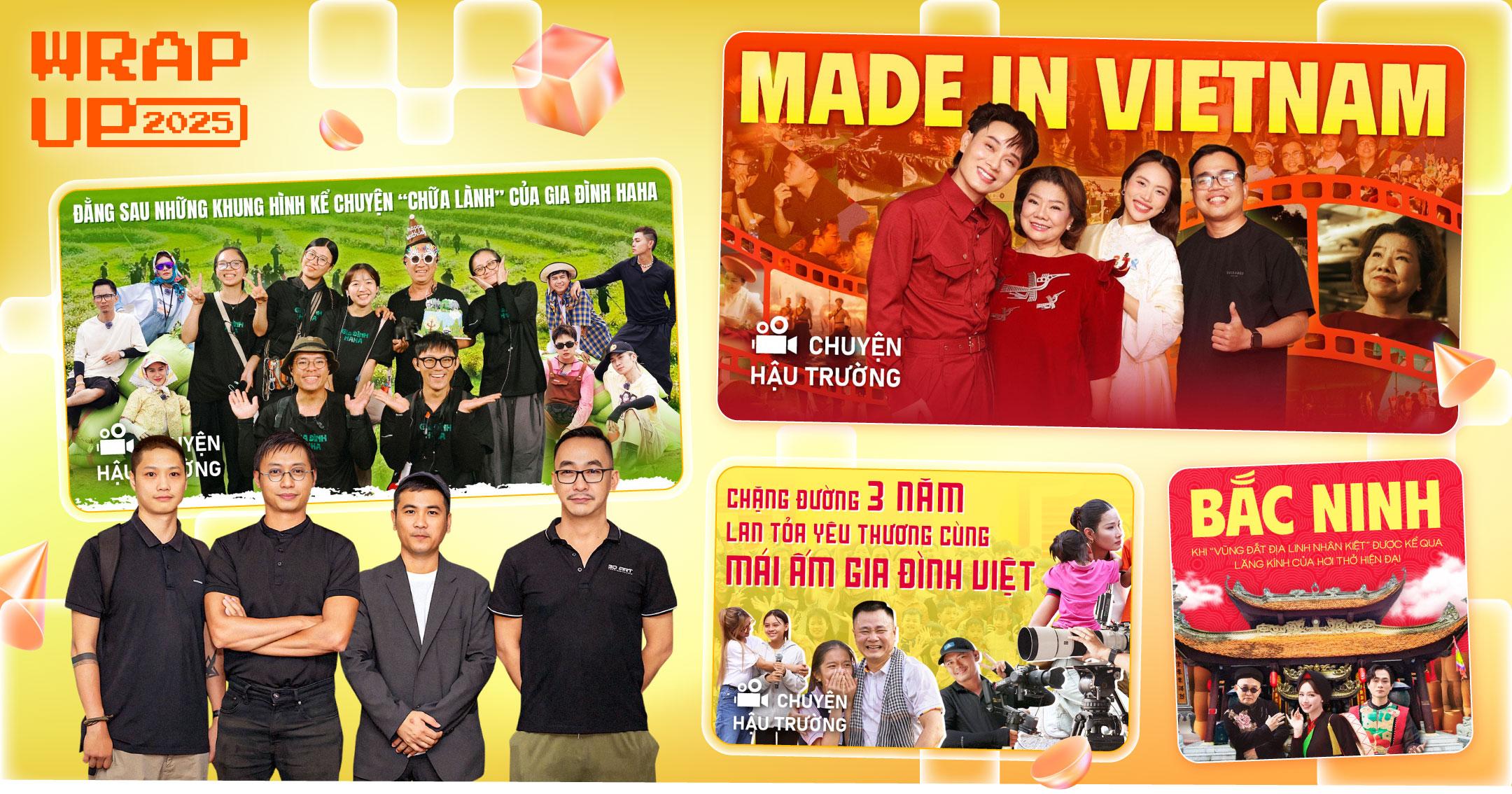 Nhìn lại hệ sinh thái kể chuyện Việt trong năm 2025: Mưa Đỏ, MADE IN VIETNAM ra mắt nhân kỷ niệm 80 năm ngày Quốc khánh; Gia đình Haha quảng bá địa phương bằng lăng kính chữa lành