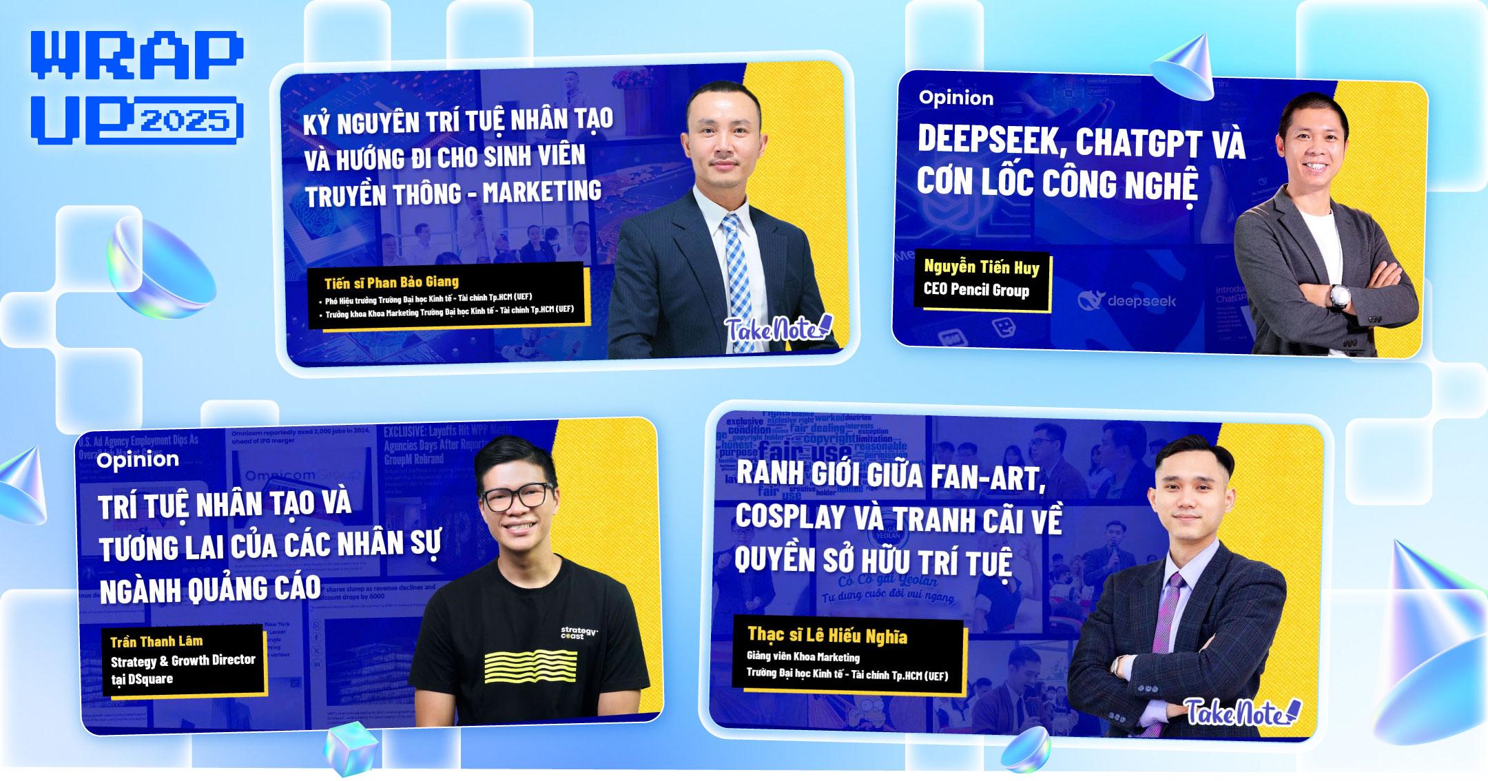 6 góc nhìn nổi bật về ngành truyền thông sáng tạo năm 2025: Thương hiệu nên tạo guideline để bảo vệ bản quyền trong kỷ nguyên số; Thị trường lao động ưu tiên nhân sự có khả năng làm việc cùng AI