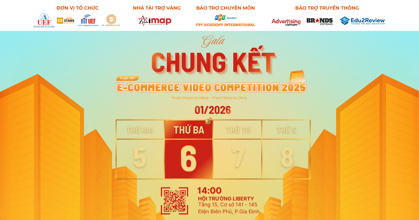 EVC 2025 - Gala Chung kết Cuộc thi E-Commerce Video Competition 2025