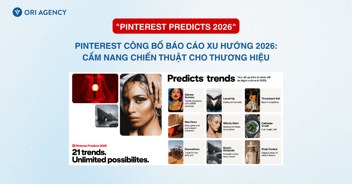 Pinterest công bố báo cáo xu hướng 2026: Cẩm nang chiến thuật cho thương hiệu "Pinterest Predicts 2026"