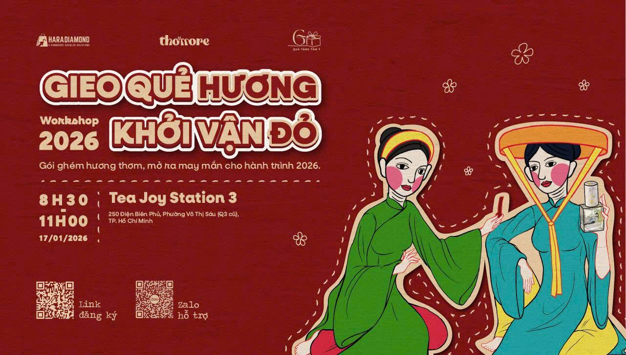 Workshop "Gieo quẻ hương, Khởi vận đỏ"