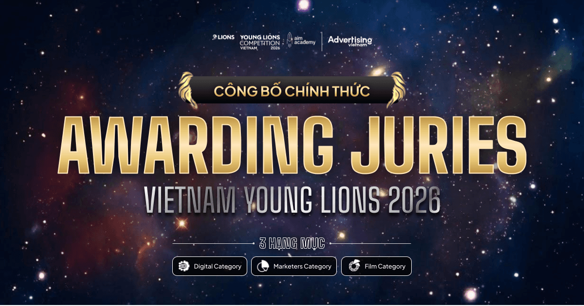 Vietnam Young Lions chính thức ra mắt dàn Awarding Juries 2026