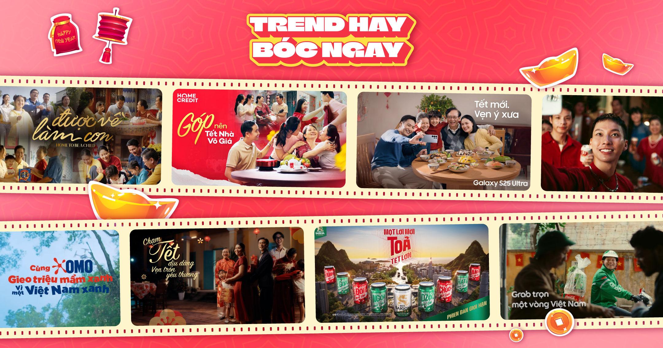 Khi các thương hiệu kể Tết Bính Ngọ 2026 theo nhiều cách: Khoảnh khắc nhỏ trở thành điểm chạm cảm xúc chung