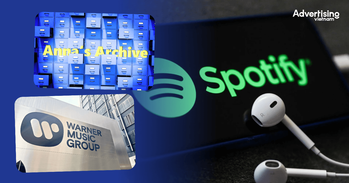 Spotify cùng 3 “ông lớn” âm nhạc khởi kiện 13.000 tỷ USD, Anna’s Archive đối mặt cáo buộc trộm kho nhạc toàn cầu