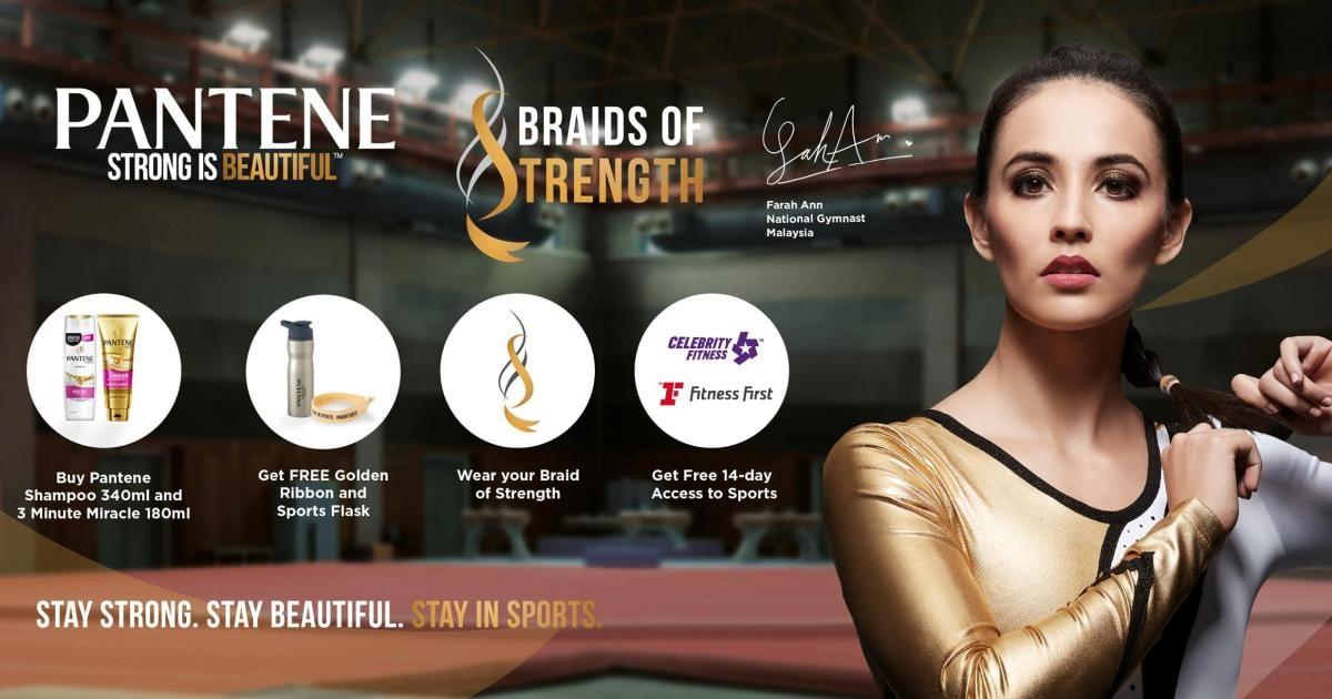 Sau Nike, Pantene tung ra chiến dịch “Braids of Strength” khích lệ các cô gái theo đuổi đam mê thể thao