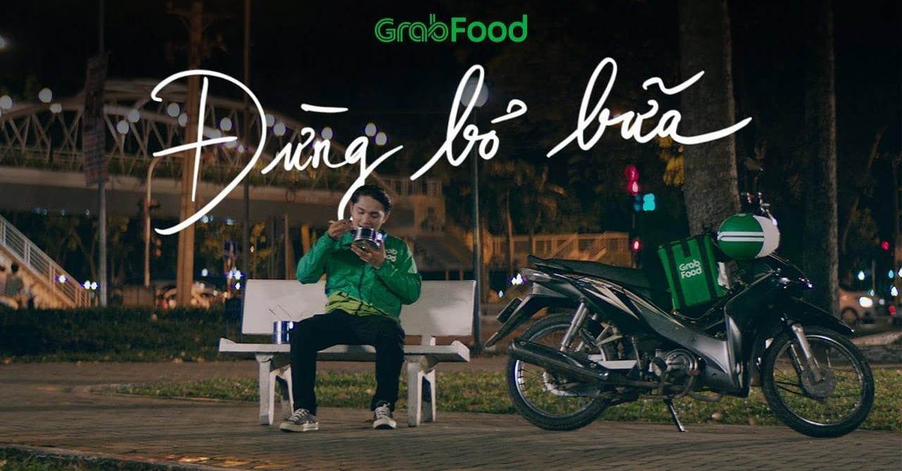 Ấm lòng với lời nhắn nhủ của GrabFood: “Làm gì làm, đừng bỏ bữa!”